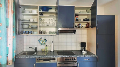 komplett ausgestattete Küchenzeile komplett ausgestattete Küchenzeile